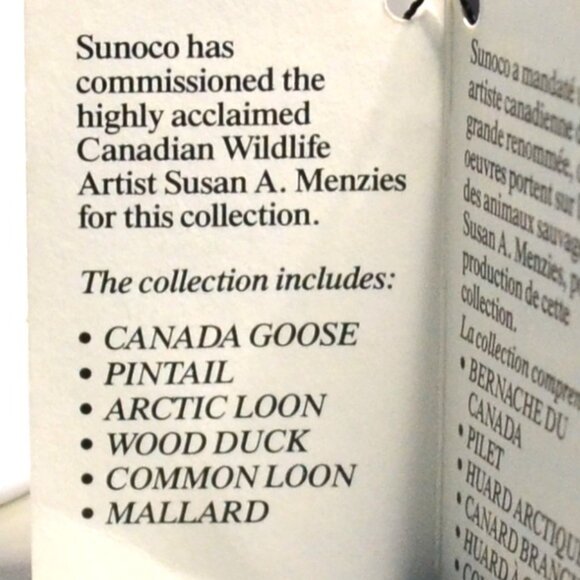 Vintage Birds Of Canada Mugs Sunoco Collectibles 1988 - Picture 3 of 4